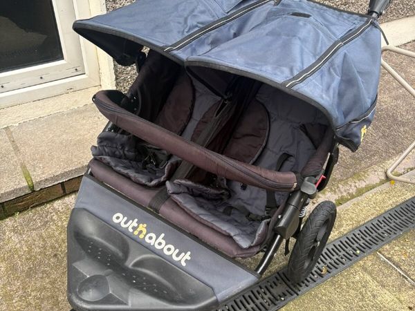 Out n about double buggy - Main image