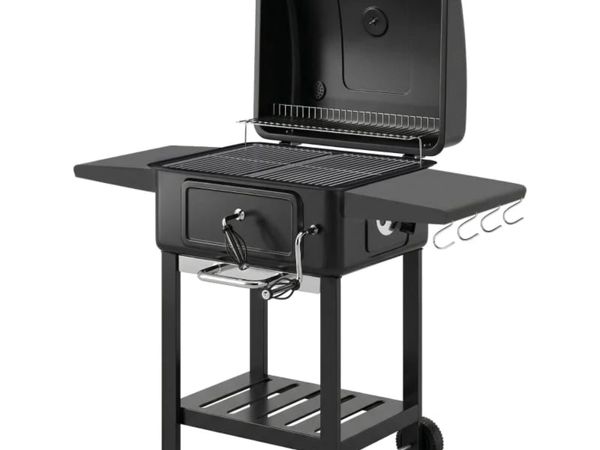 Charcoal BBQ Grill with Adjustable Charcoal Pan, L - Main image