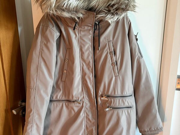 Khujo Hambourg Parka Coat 14-16UK like new - Main image