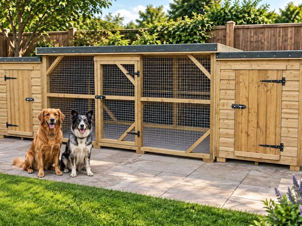 Dog kennel & enclosure - Main image