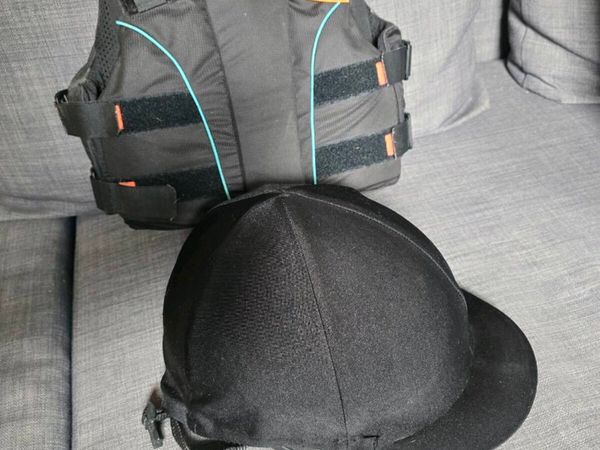 Junior Body Protector and Jockey Helmet - Main image