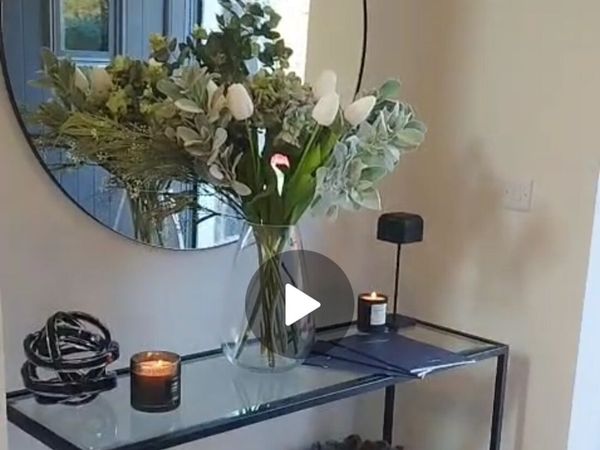 Milan Console Glass Table - Main image