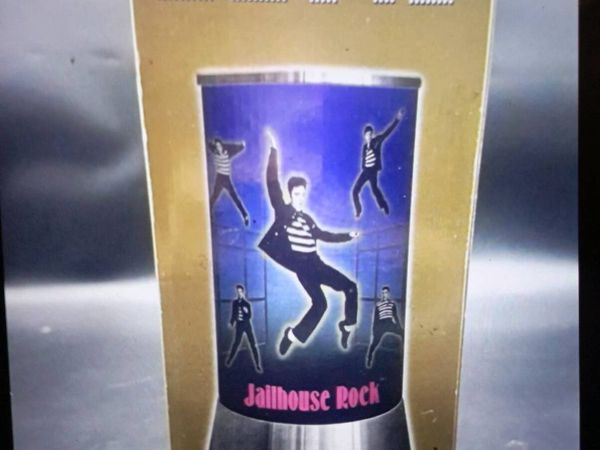ELVIS PRESLEY JAILHOUSE ROCK MOTION12" LAMP - Main image
