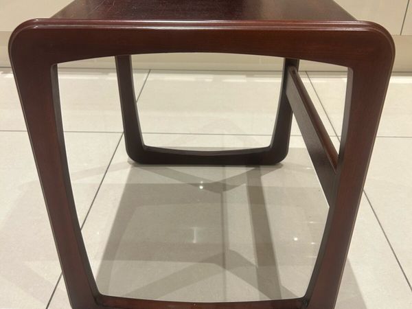 Mid century rosewood side table £20 - Main image