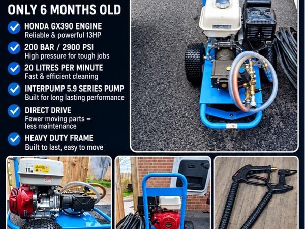 LIKE NEW HONDA POWER WASHER - Main image