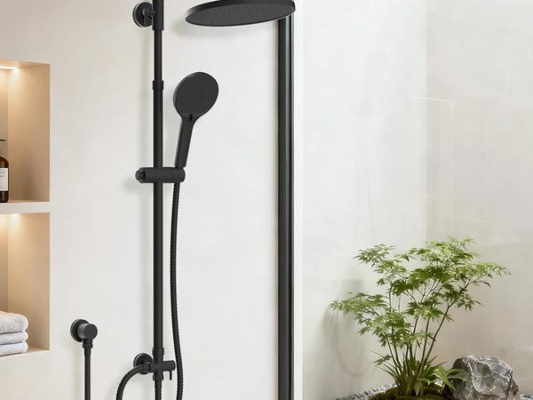 Self-Cleaning Rainfall Shower Kit - Main image