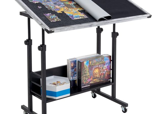 Becko Jigsaw Puzzle Table Tilting with Height - Main image
