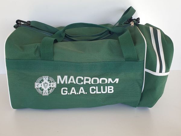 Macroom GAA sports bag green shoulder strap - Main image