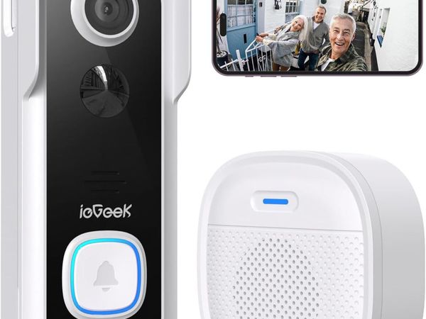 ieGeek Wi-Fi Full HD 1080p Smart Video Doorbell - Main image