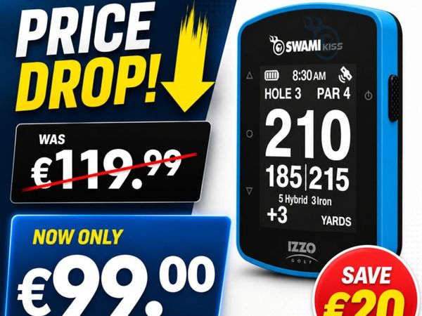 Izzo Swami Kiss 2.0 Golf GPS - Blue - Main image
