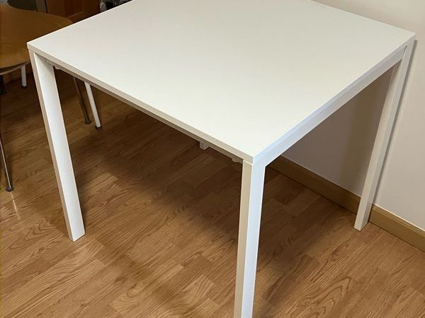 IKEA VIHALS Square white table - Main image