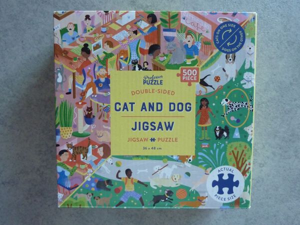 Cat and dog jigsaw - Main image