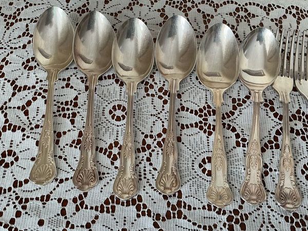 Vintage Newbridge Kings Pattern cutlery - Main image