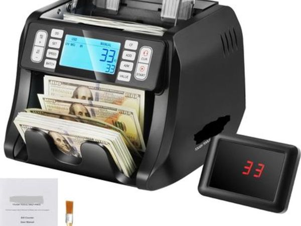 Money Counter Machine, Bill Counter with UV, MG, - Main image