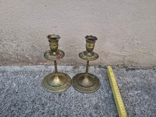 Brass candle holder - Main image
