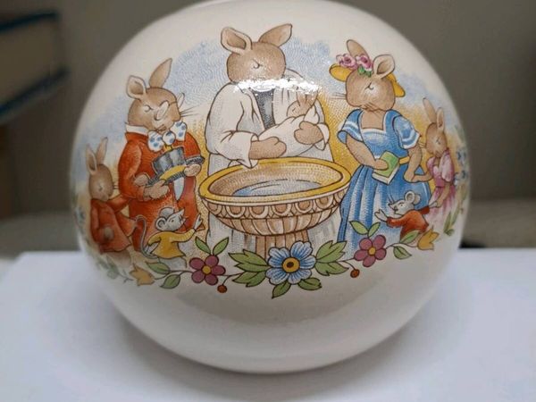 Royal Doulton Bunnykins Christening Money Box - Main image