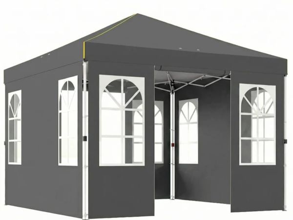 Gazebo 3x3m Waterproof Stable Winterproof Pop-up F - Main image