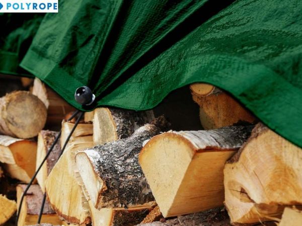 Turf Hay logs Tarpaulin heavy covers - Main image