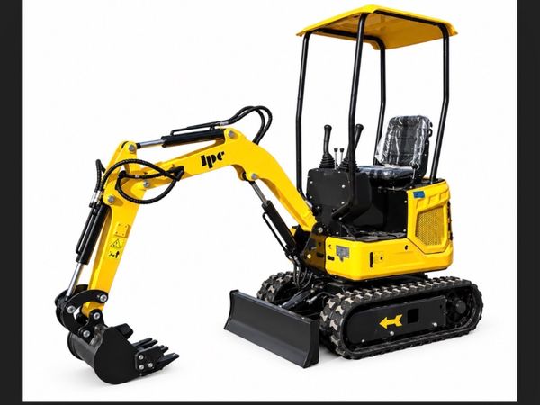 Brand New 1.3 ton Mini Digger With Auger - Main image