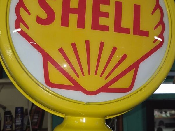 Large  shell light up globe - Main image