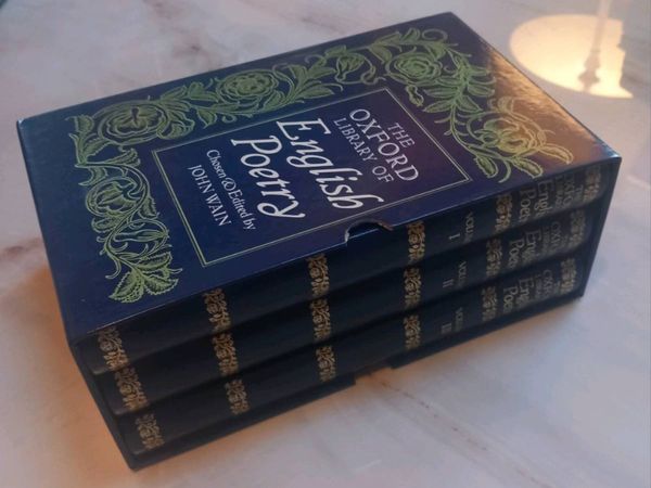 Oxford Library of English Poetry 3x hardbacks D18 - Main image