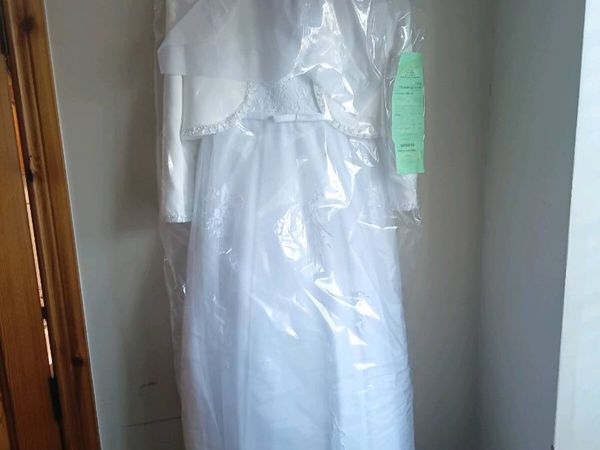 Communion dress and 4 peice boys suite - Main image