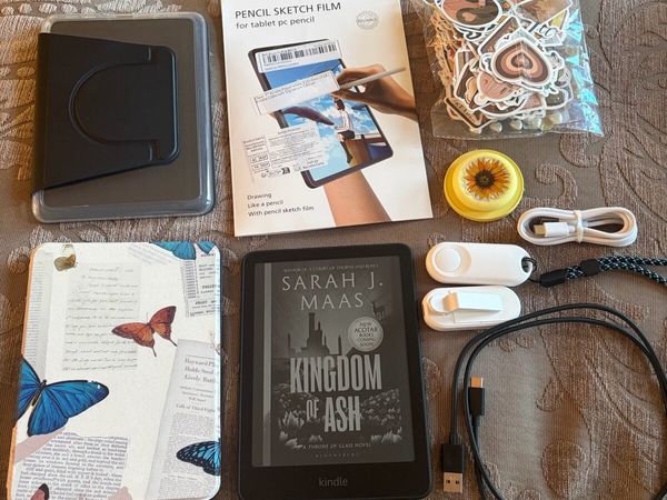Black Kindle paperwhite 12th gen 2024 16gb no ads - Main image