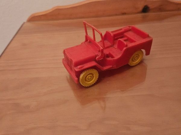 Vintage Tudor Rose Plastic Jeep - Main image
