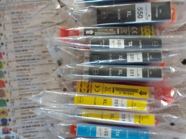 Selection of 13 NEW Canon compatible inks - Main image