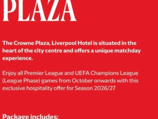 LFC Hospitality Tickets - Main image