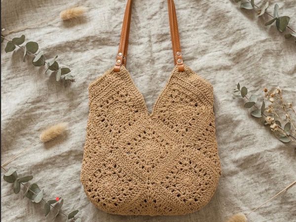 Handmade Crochet Bag - Main image