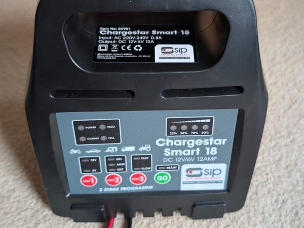 Sip 03981 12 Volt 12 Amp Charger Wet & Dry Batt - Main image