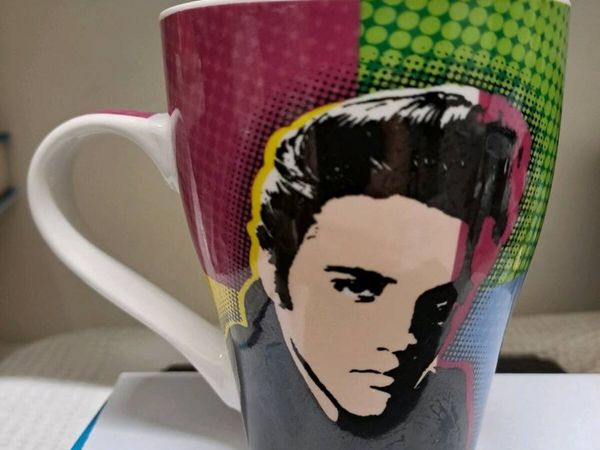 Elvis Presley Pop Art Fine China Mug - Main image