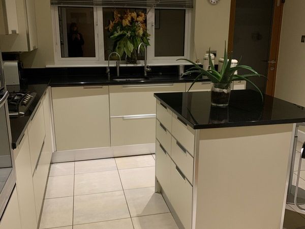 Scavolini kitchen units with Black Granite worktop - Main image