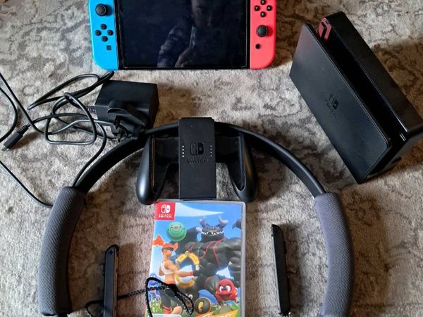 Nintendo Switch OLED Bundle + Ring Fit Adventure G - Main image