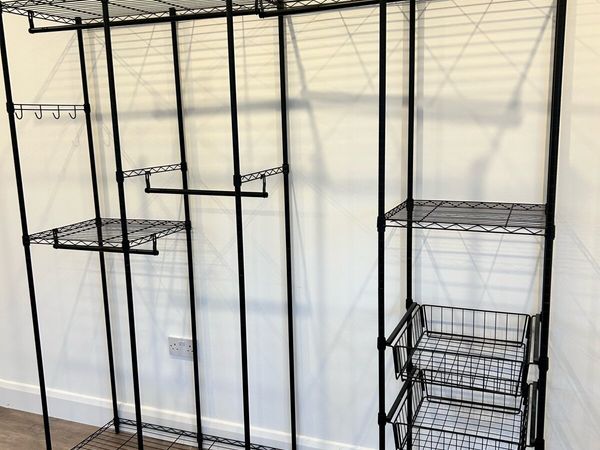 VIPEK V10 Heavy Duty Metal Wardrobe & Garment Rack - Main image