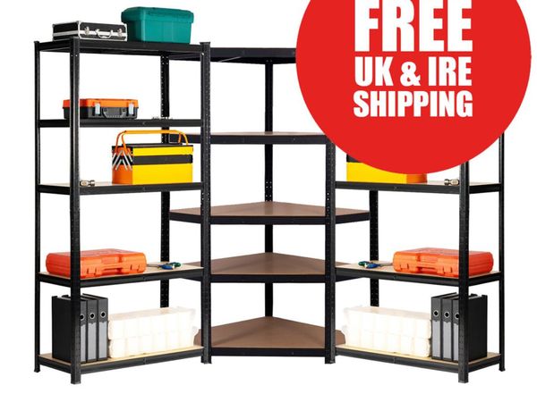 3 BAY SHELVING OFFER! Black 400mm Deep Ref:BS009 - Main image