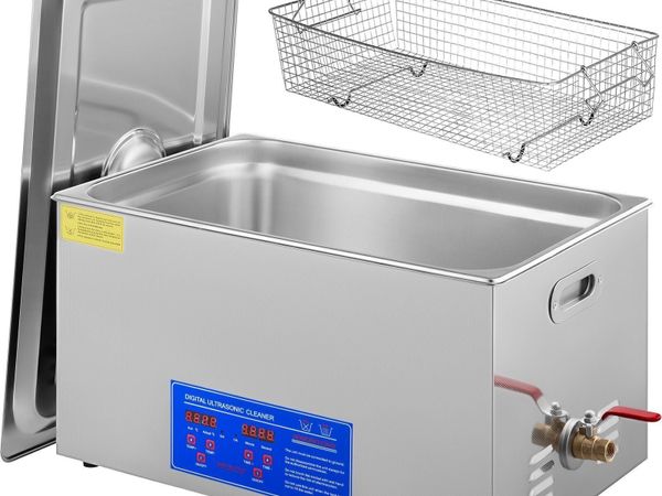30L Digital Ultrasonic Cleaner – Stainless Steel - Main image