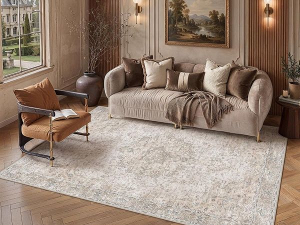 Vintage Rugs Living Room Washable 160x230CM Rug - Main image