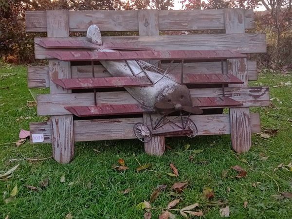 Wooden Plane Plaque - Main image