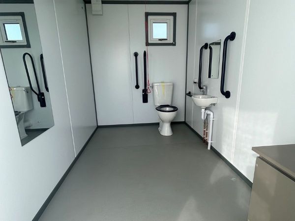 10 x 8 New Portable Toilet Cabin for Sale / Rent - Main image