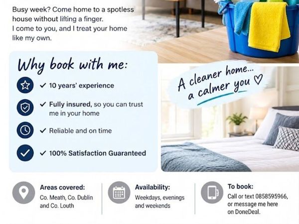 Professional Home Cleaning Services  Meath, Dublin - Main image