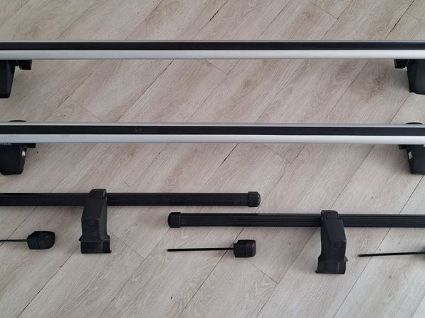 Genuine Thule AeroBar Roof Rack + 777 Adapter - Main image