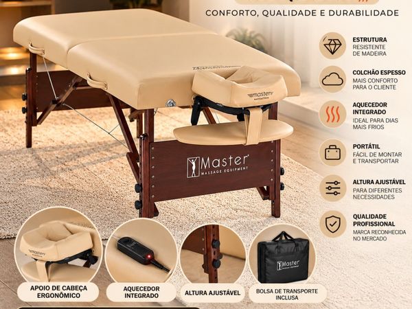 Professional Master Massage Table + Heater – €300 - Main image
