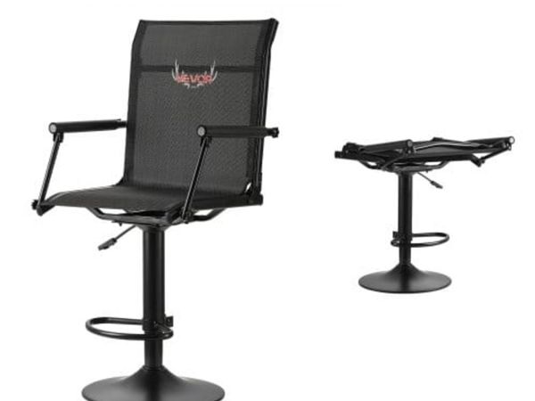 Hunting Chair, 360° Silent Swivel, Lightweight Bli - Main image