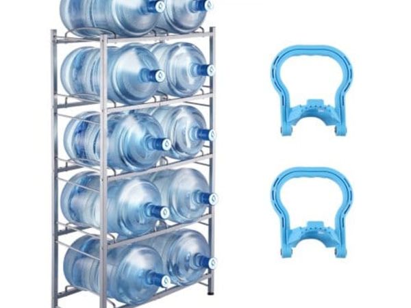 5 Tiers Water Jug Holder, 5 Gallon Water Bottle Ho - Main image