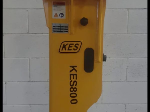 KES800 Rock Breaker's For Sale. Suits 6.5 / 10 Ton - Main image