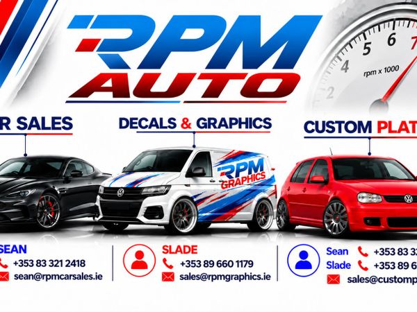 CAR SALES / CUSTOM GRAPHICS/STICKERS/CUSTOM PLATES - Main image