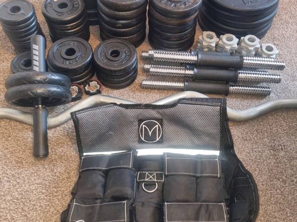 Complete Home Gym Set – Weights, Bench & Accessori - Main image