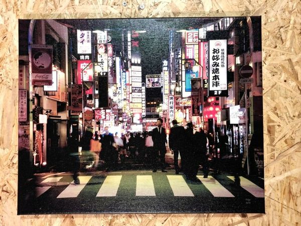 Tokyo Wall Art: Japanese Street Life - Shinjuku - Main image